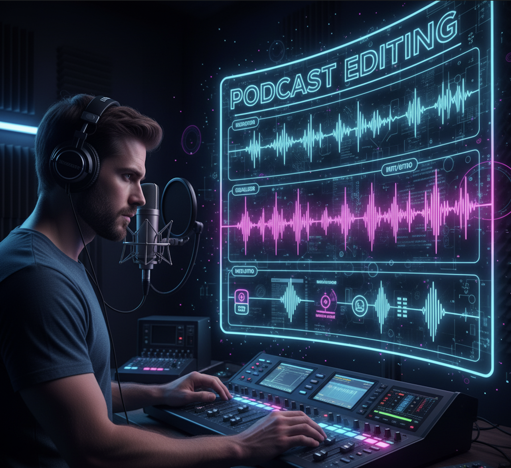 Podcast Video Editing